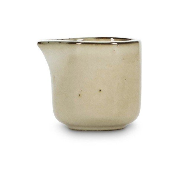 Béžová kameninová kanvička na mlieko 85 ml Meridian – Salt&Pepper