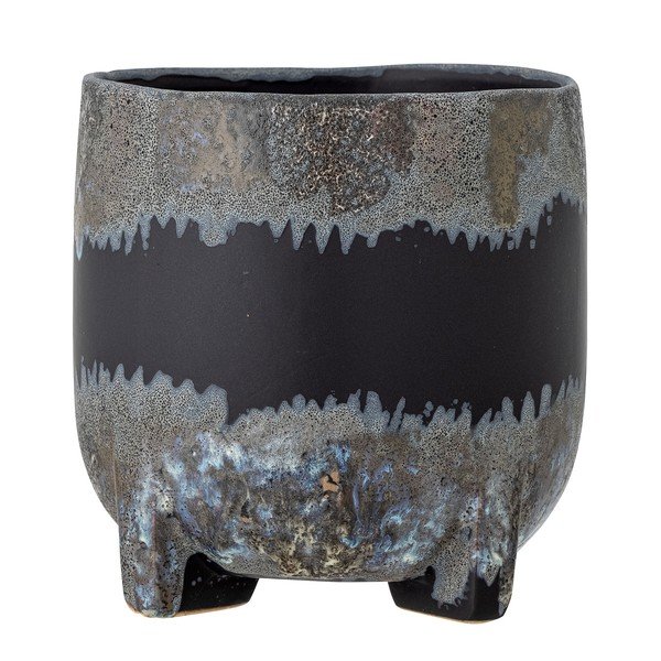 Kameninový obal na kvetináč ø 15,5 cm Nasru – Bloomingville-image-2