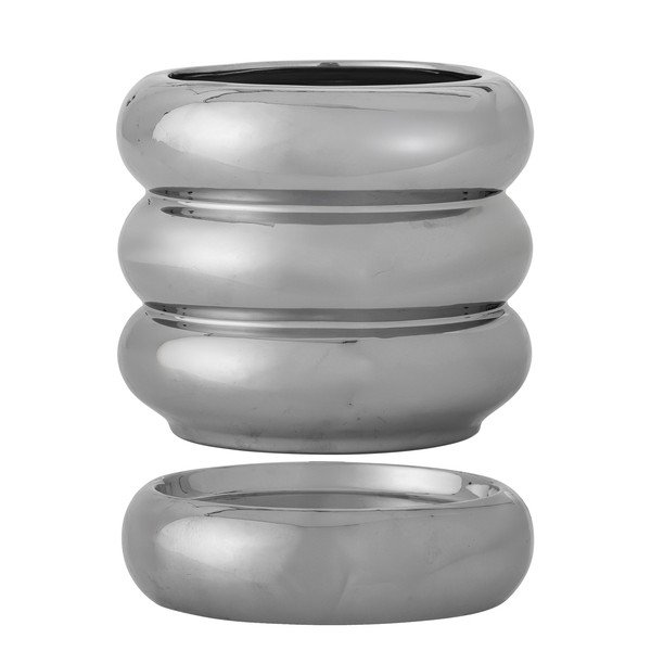 Kameninový obal na kvetináč ø 16 cm Shine – Bloomingville-image-2