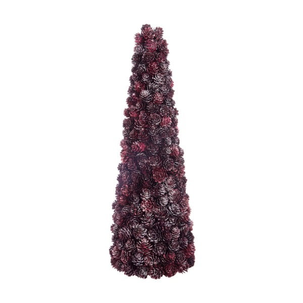 Dekorácia z fialových šišiek Cone, výška 50 cm