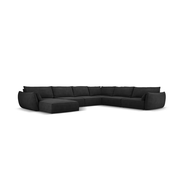 Tmavosivá rohová pohovka (pravý roh) Vanda - Mazzini Sofas-image-2