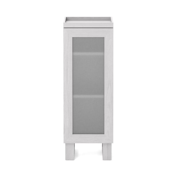 Biela kúpeľňová skrinka z dubového dreva Wireworks Mezza-image-2