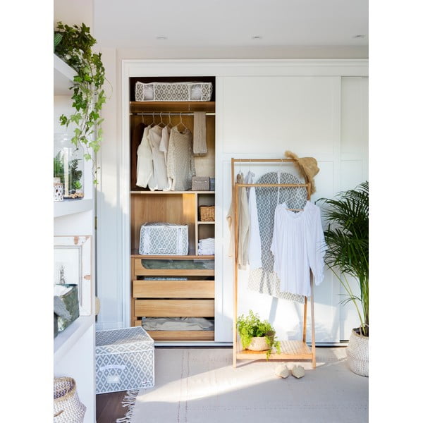 Bambusový stojan na oblečenie Compactor Range-image-1