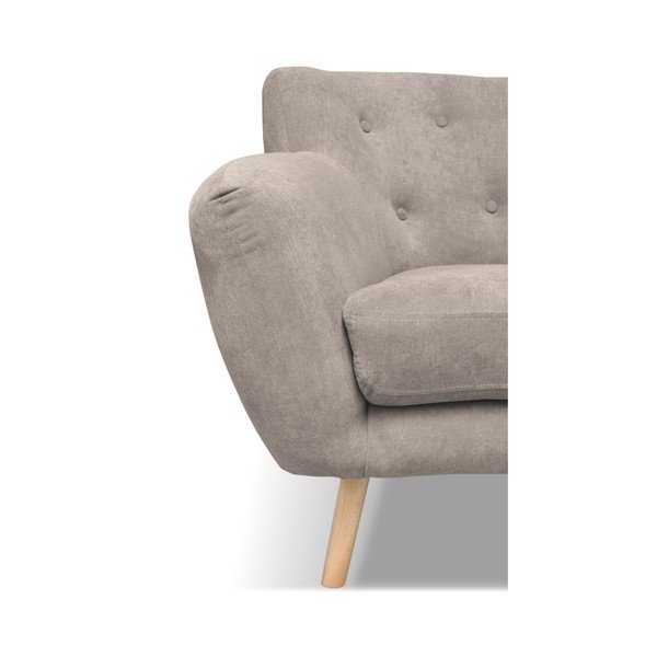 Sivobéžová pohovka Cosmopolitan design London, 162 cm-image-3