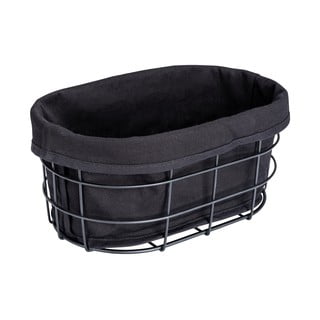 Čierna ošatka na pečivo so stojanom Wenko Black Outdoor Kitchen Bela