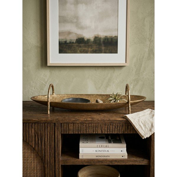 Kovová dekoratívna tácka 12x47,5 cm Sagar – Bizzotto-image-2