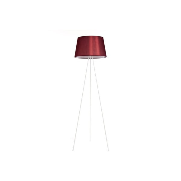 Tripod lampa Simple White/Red
