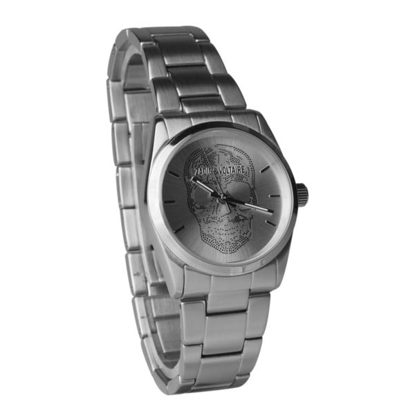 Unisex hodinky striebornej farby Zadig & Voltaire Scully, 33 mm