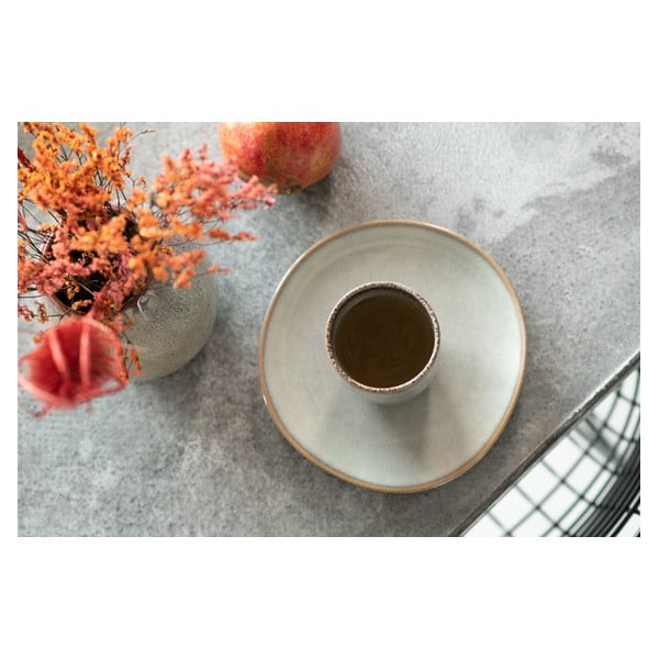 Tyrkysovo-hnedý kameninový hrnček Villeroy & Boch Like Lave, 400 ml-image-1