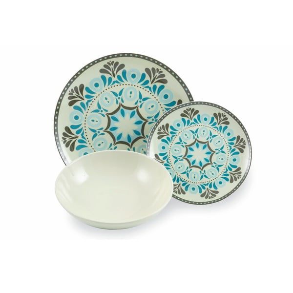 Porcelánovo-kameninová jedálenská súprava 18 ks Cala Jondal – VDE Tivoli 1996-image-3