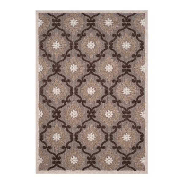 Hnedý koberec vhodný do exteriéru Safavieh Newburry, 99 × 160 cm