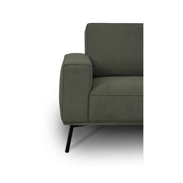 Tmavozelená ženilková rohová pohovka (pravý roh/do L) Amsterdam – Scandic-image-4