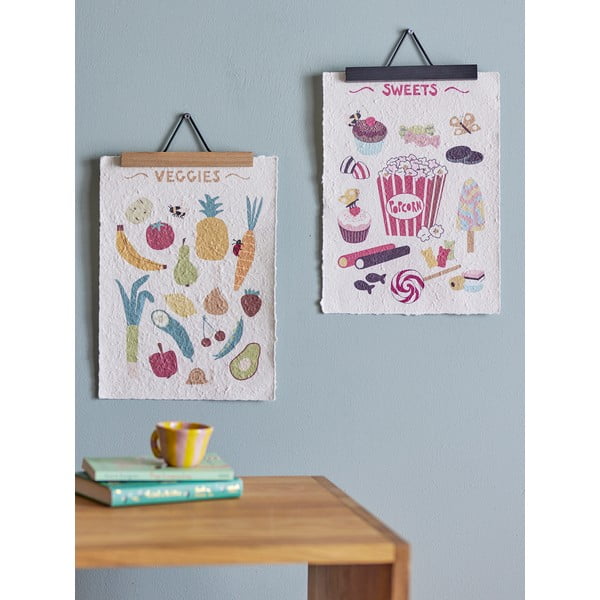 Detské obrázky v súprave 2 ks 26x35 cm Papio – Bloomingville Mini-image-2