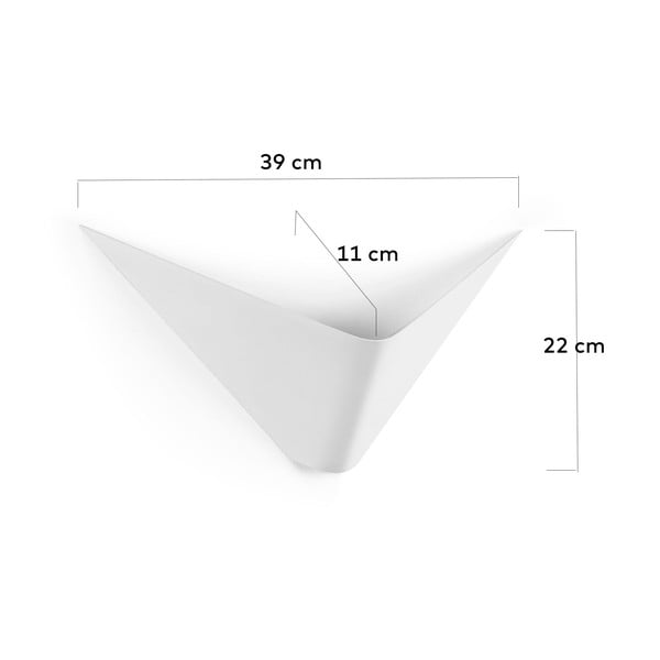 Biele kovové nástenné svietidlo Ginebra - Kave Home-image-4