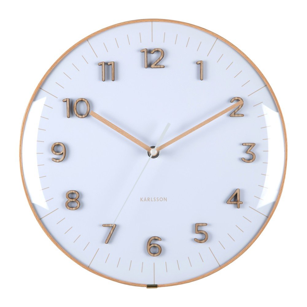 E-shop Nástenné hodiny ø 30 cm Esencia Dome – Karlsson