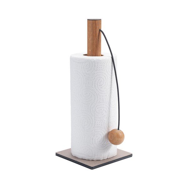 Sivý stojan na papierové utierky ø 13 cm Bull – LIND DNA