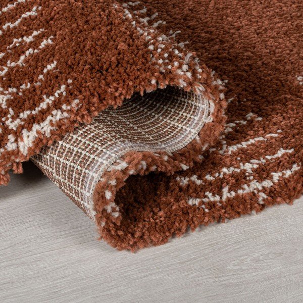 Tmavočervený koberec Flair Rugs Zane, 120 x 170 cm-image-1