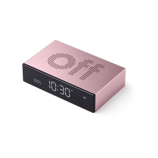 Digitálny stolový budík Flip Premium – Lexon
