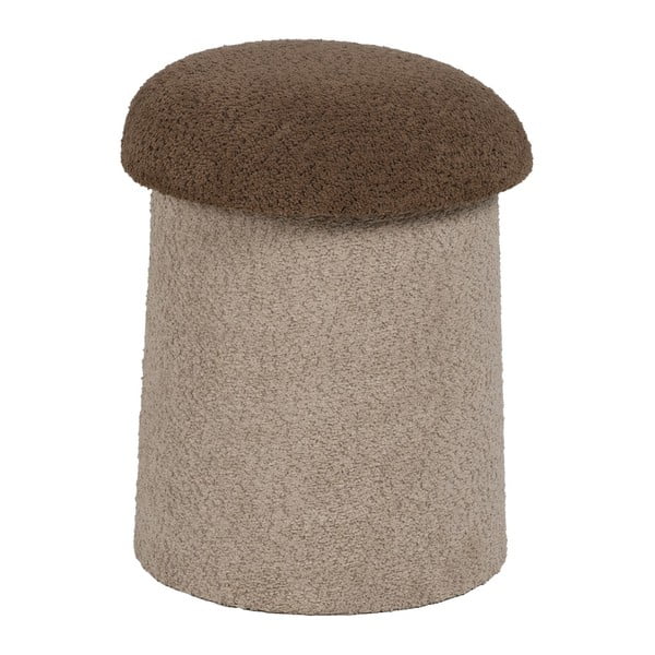 Hnedo-béžový taburet – Ixia-image-3