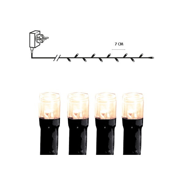 Svetelná reťaz Star Trading LED, dĺžka 25,6 m