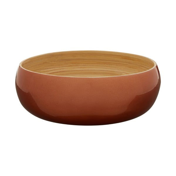Bambusová miska vo farbe ružového zlata Premier Housowares, ⌀ 30 cm