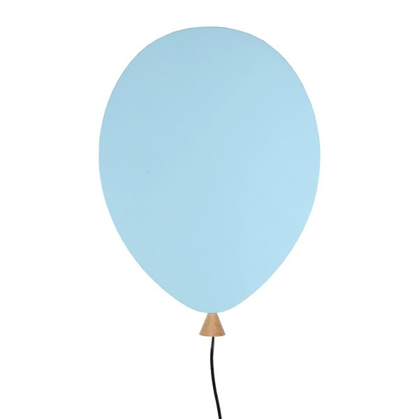 Modré nástenné svietidlo Globen Lighting Balloon