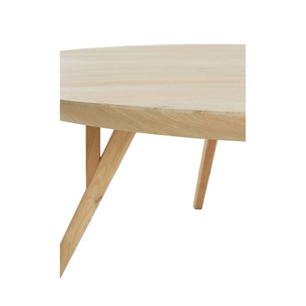 Okrúhly jedálenský stôl z mangového dreva ø 140 cm Quenza – Light & Living-image-4