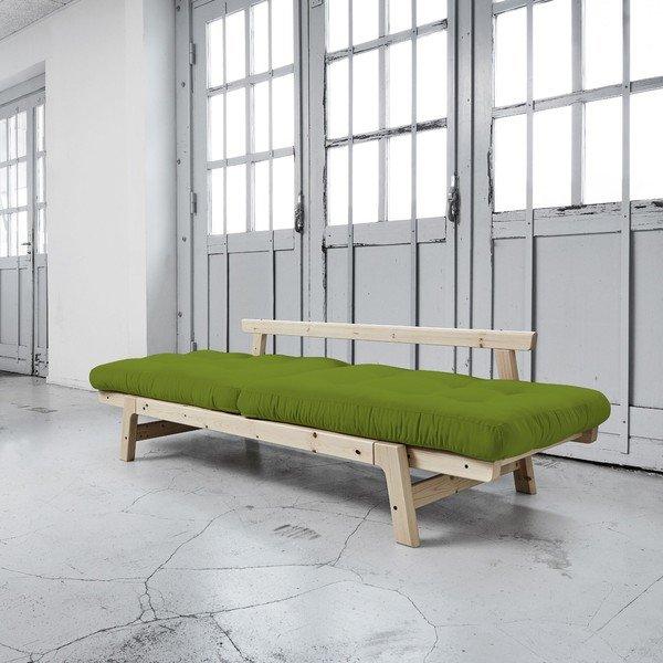 Rozkladacia pohovka Karup Step Natural/Lime-image-3