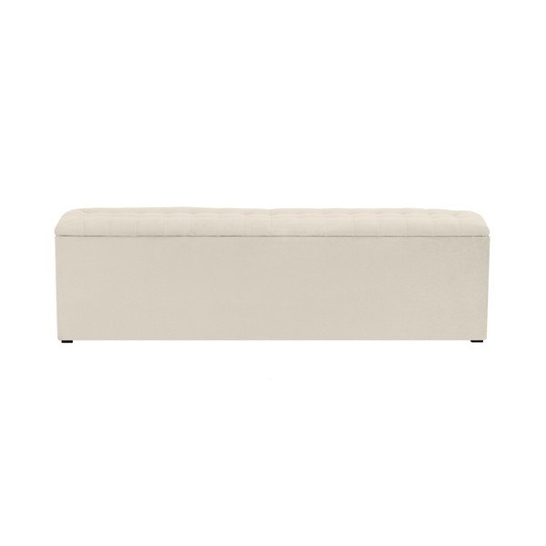 Krémová leňoška s úložným priestorom Windsor & Co Sofas Nova, 200 × 47 cm-image-1