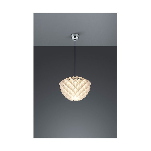 Biele stropné svietidlo Reality Pendant Tilia, výška 150 cm-image-1