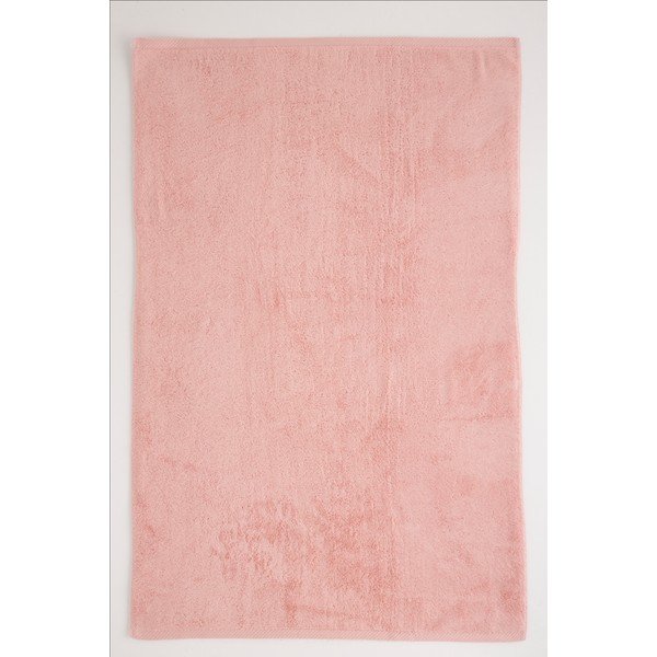 Ružová bavlnená osuška El Delfin Lisa Coral, 70 x 140 cm-image-1
