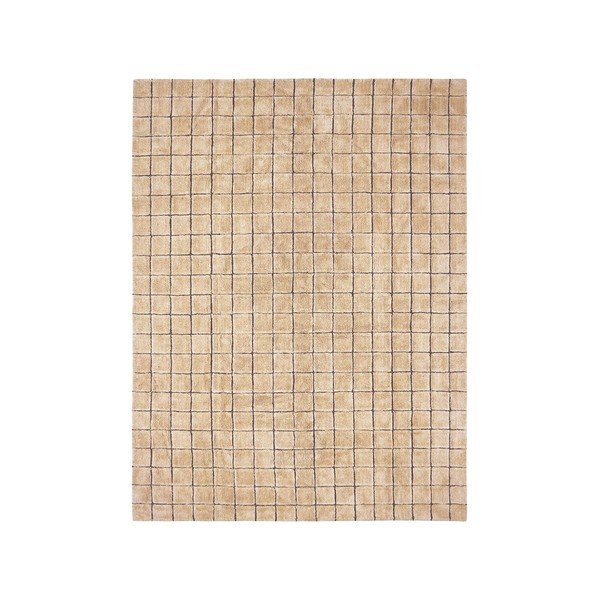 Ručne tkaný vlnený koberec jantárový 170x240 cm Mosaic Amber – Lorena Canals