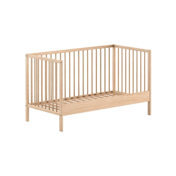 Postieľka z borovicového dreva 70x140 cm v prírodnej farbe DINO – Vipack-image-2