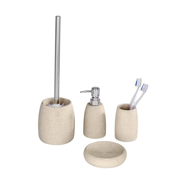 Béžová toaletná kefa Wenko Goa-image-1