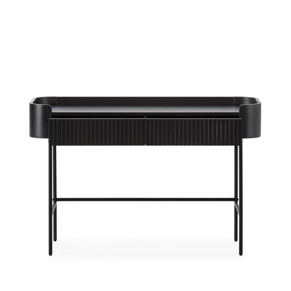 Čierny konzolový stolík 40x120 cm Willa – MOME-image-2