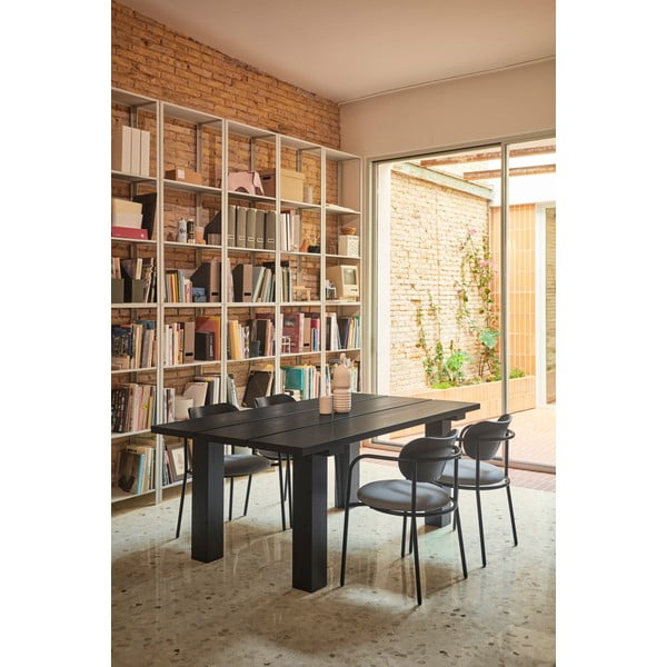 Jedálenský stôl s doskou z borovicového dreva 100x180 cm Banda – Teulat-image-1