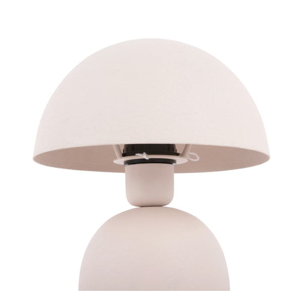 Krémová stolová lampa (výška 29 cm) Boaz – Leitmotiv-image-2
