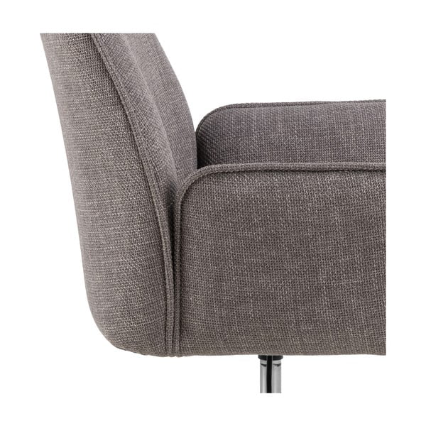 Sivá kancelárska stolička Glenda – Actona-image-3