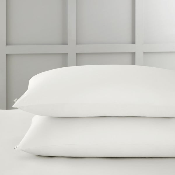 Obliečky na vankúše v súprave 2 ks z bavlneného saténu 50x75 cm Cotton Sateen – Bianca-image-1