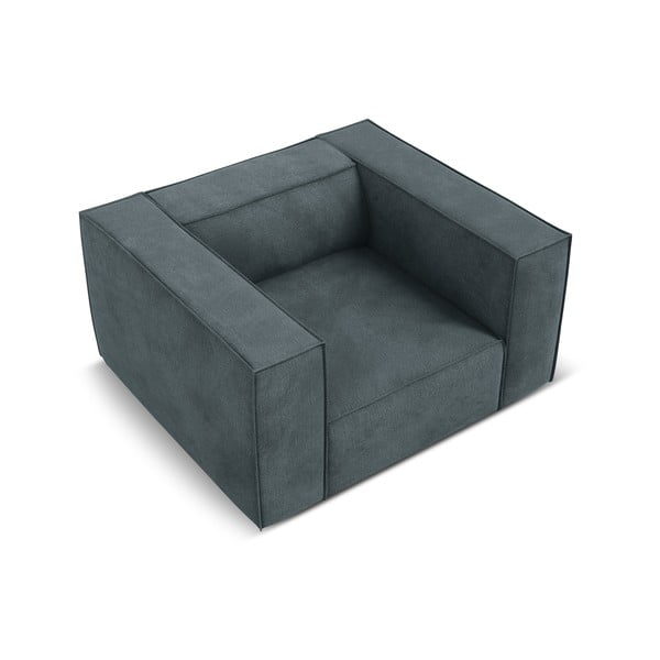 Kreslo v petrolejovej/sivej farbe Madame - Windsor & Co Sofas-image-3