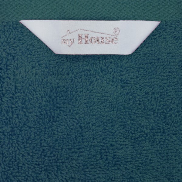 Modro-tyrkysová bavlnená osuška 140x70 cm Darwin - My House-image-1