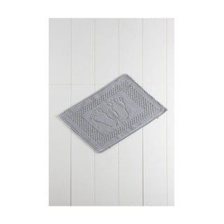 Sivá kúpeľňová predložka Foutastic, 70 × 50 cm