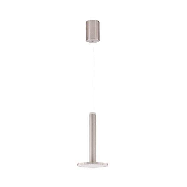 Kovové LED závesné svietidlo v matne striebornej farbe ø 15 cm Palencia – Nova Luce