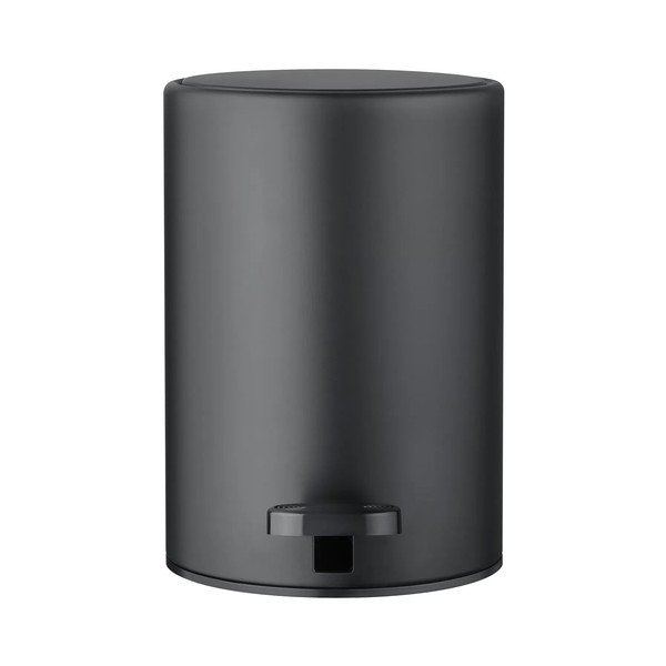 Matne čierny pedálový oceľový odpadkový kôš 3 l Modo – Blomus