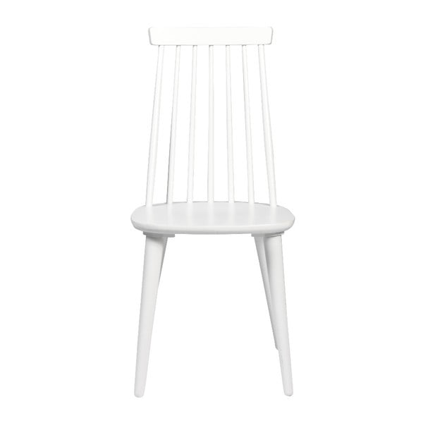 Biela jedálenská stolička z dreva kaučukovníka Rowico Lotta-image-2