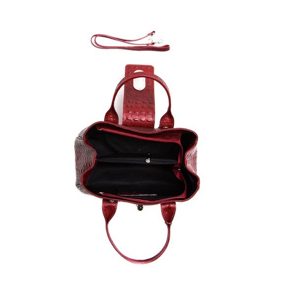 Kožená kabelka Maria 614 Rosso-image-2