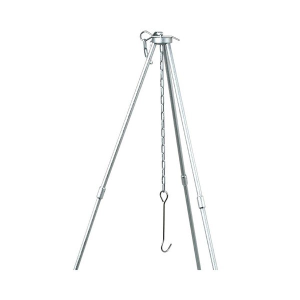 Skladacia hliníková trojnožka k ohnisku Cattara, výška 86 cm-image-1