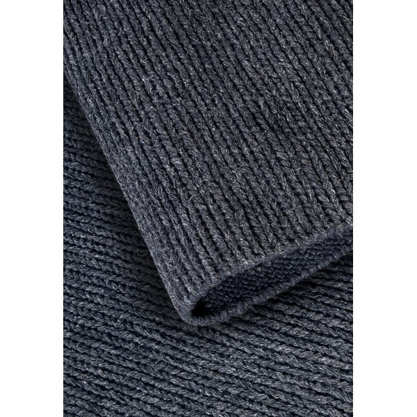 Tmavosivý ručne tkaný vlnený koberec 60x90 cm Francois – Villeroy&Boch-image-4