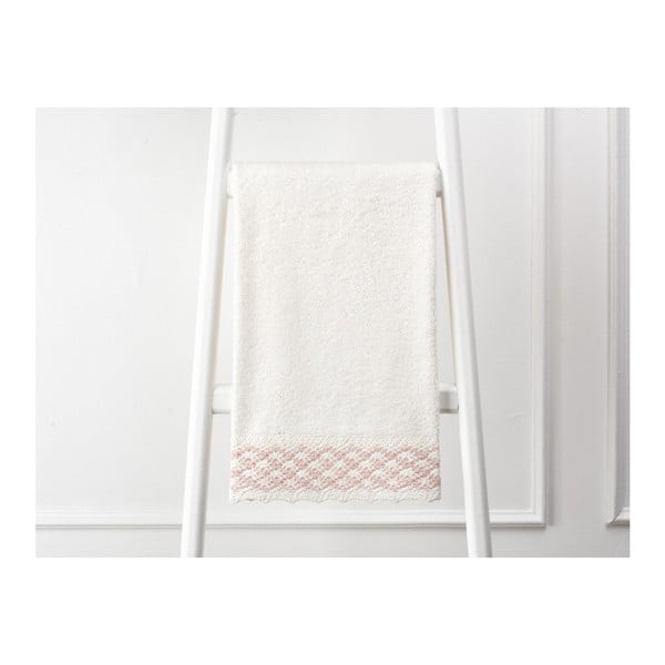 Krémovobiely bavlnený uterák Madame Coco, 50 x 76 cm