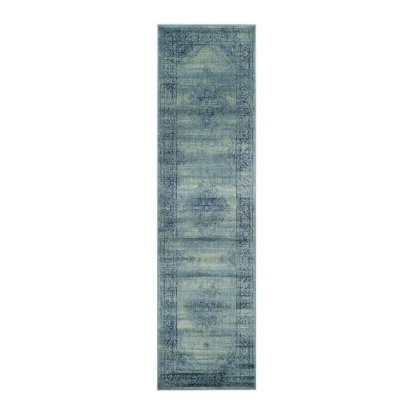Modrý behúň Safavieh Olivia, 66 × 243 cm